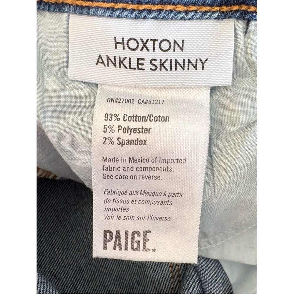 ♾️Paige Ankle Slim Designer Jeans Everyday Casual Relaxed Coastal Capsule 2♾️ - Picture 10 of 10